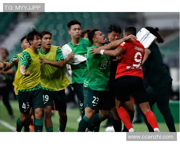 2017年国安对阵贵州精彩集锦回顾与赛场瞬间重温